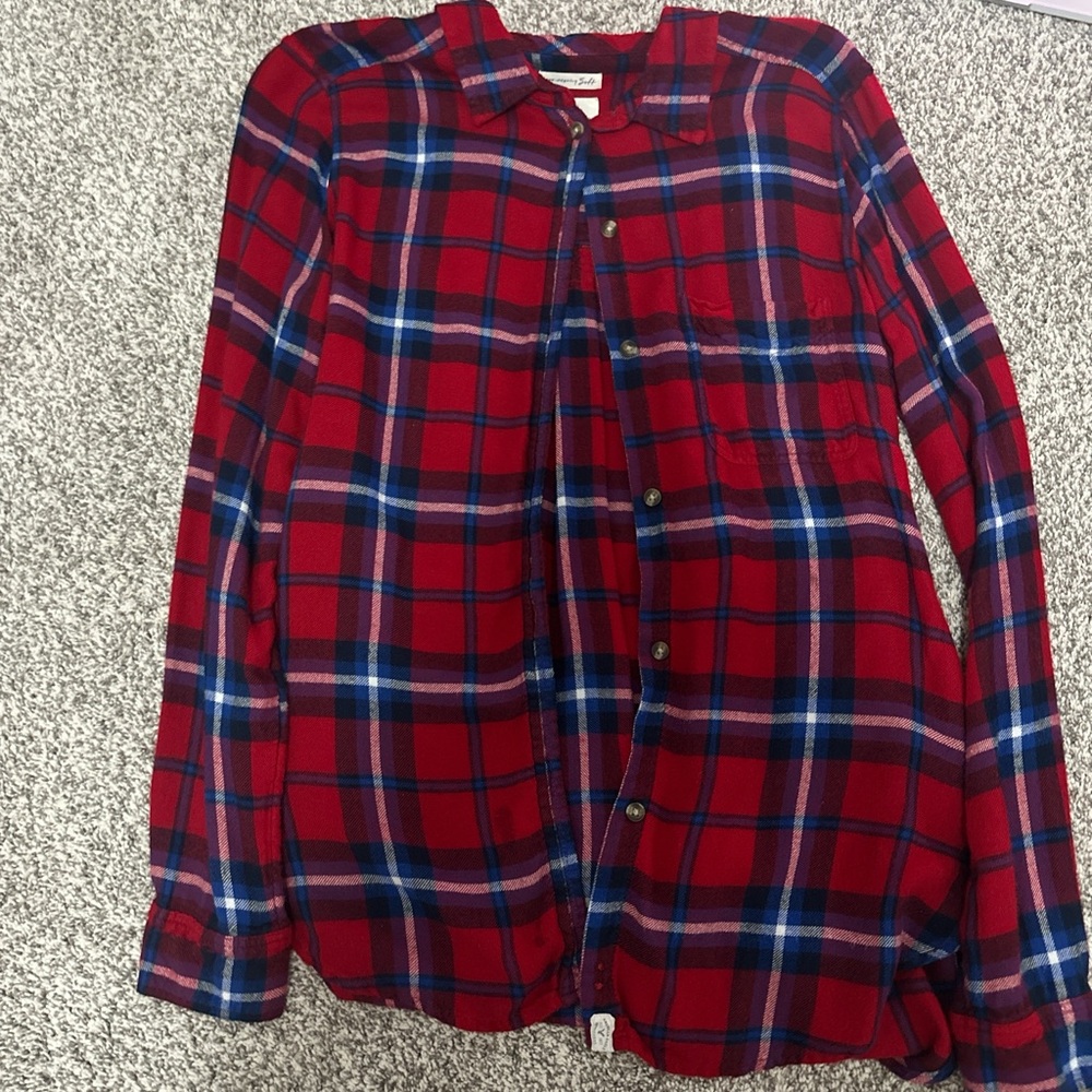 american eagle flannel